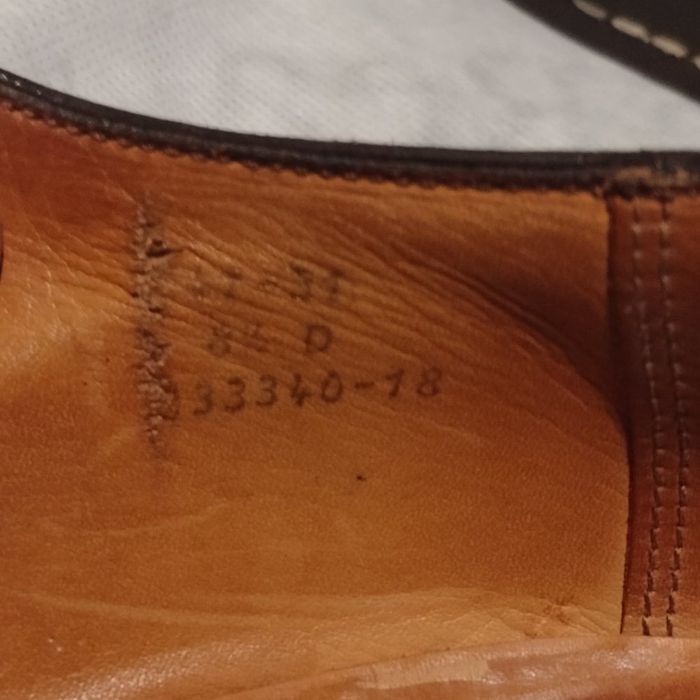 JM WESTON OXFORDS SIZE 8.5 - Picture 2 of 16